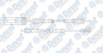 DELPHI LZ0253 Fren Ikaz Kablosu Bmw 123d 130i 03/10 On  ####